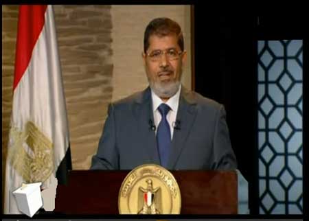 أول خطاب لمحمد مرسي بعد إعلانه رئيسا ( شاهدوا التسجيل بالفيديو ) أول خطاب لمحمد مرسي بعد إعلانه رئيسا ( شاهدوا التسجيل بالفيديو )