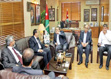 رئيس وفد «الانتقالي الليبي» يثمن مواقف الاردن التاريخية بقيادة الملك رئيس وفد «الانتقالي الليبي» يثمن مواقف الاردن التاريخية بقيادة الملك