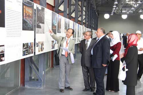 معرض في جاليري راس العين لفن العمارة اليابانية
