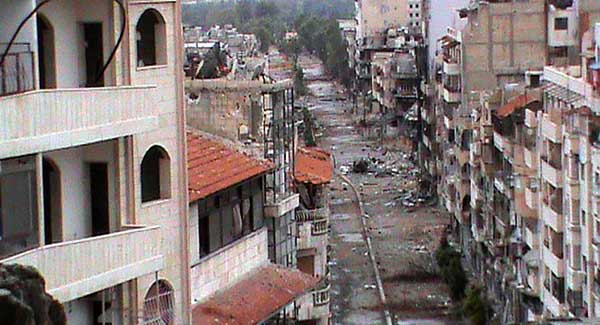 استمرار القصف على حمص و53 قتيلا الاثنين غالبيتهم من المدنيين