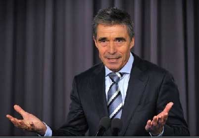 راسموسن: نتضامن مع تركيا وندين اسقاط القوات السورية للطائرة التركية