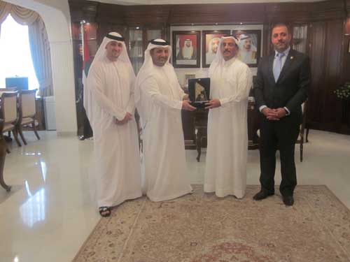 سفير الإمارات في الأردن يستقبل وفد وزارة الداخلية الإماراتية سفير الإمارات في الأردن يستقبل وفد وزارة الداخلية الإماراتية