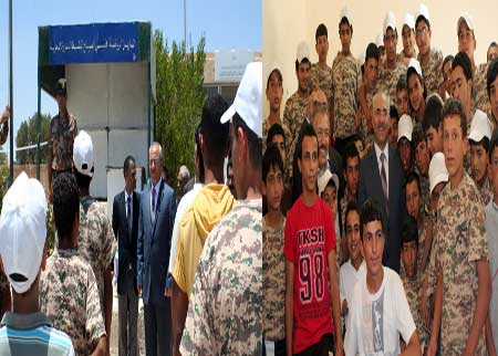 انشاء مدراس جديدة في لواء الجيزة و ختام الدفعة الاولى لمعسكرات الحسين انشاء مدراس جديدة في لواء الجيزة و ختام الدفعة الاولى لمعسكرات الحسين