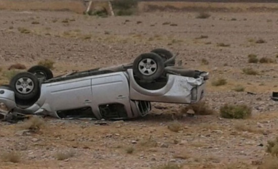 وفاة وإصابات بالغة بحادث تدهور في ماعين