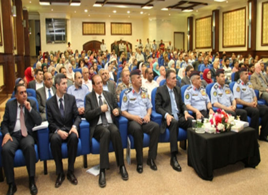 مدير الأمن العام يلتقي أسرة جامعة البلقاء التطبيقية