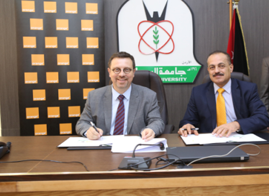 Orange الأردن تعزز تعاونها مع جامعة اليرموك من خلال تجديد شراكتهما Orange الأردن تعزز تعاونها مع جامعة اليرموك من خلال تجديد شراكتهما