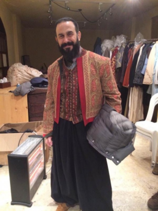 قصي خولي يبدأ بتصوير "بنت الشهبندر" فور وصوله الى بيروت..بالصور