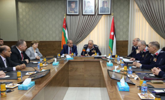 البزايعة يلتقي المنسق الحكومي لحقوق الإنسان وأعضاء لجنة متابعة توصيات حقوق الإنسان