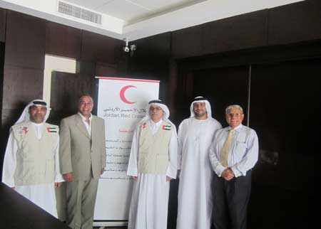 مساعدات اماراتية للاجئين السوريين  في الاردن (صور )