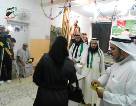  نائب رئيس مجلس النواب البحريني يرعى تقديم مساعدات لللاجئين السوريين في الاردن  