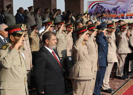 أثر الثورة على مؤسسة الجيش المصري 