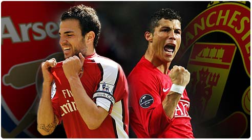 أول نِزال أوروبي بين مانشستر وأرسنال