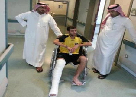 الاصابة تحرم المنتخب الوطني من خدمات عبد الرحمن الاصابة تحرم المنتخب الوطني من خدمات عبد الرحمن