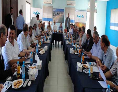 لقاء رؤساء الغرف التجارية في الاردن في العقبة