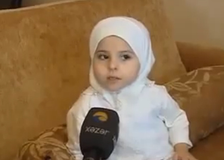 الطفلة التي أذهلت العالم 