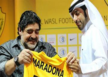 علاقة مارادونا والوصل تتجه للتصعيد علاقة مارادونا والوصل تتجه للتصعيد
