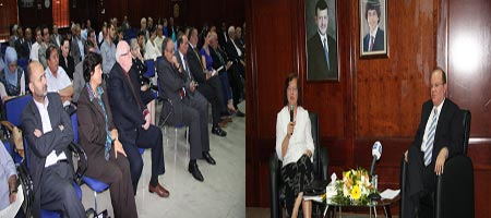 سفيرة الاتحاد الأوروبي في الأردن تحاضر في منتدى طلال أبوغزاله للأعمال