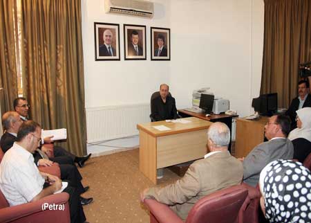 المعايطة يزور دائرة المطبوعات والنشر المعايطة يزور دائرة المطبوعات والنشر