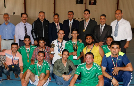 ختام بطولة الاستقلال في كرة القدم والطاولة والشطرنج في جامعة جرش