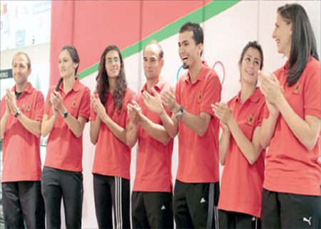 البعثة الأولمبية الاردنية تتوجه الى لندن البعثة الأولمبية الاردنية تتوجه الى لندن