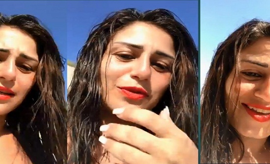 فيديو : بعد غادة عبدالرازق بث مباشر لمنة فضالي يثير الجدل.. أين ملابسها؟ فيديو : بعد غادة عبدالرازق بث مباشر لمنة فضالي يثير الجدل.. أين ملابسها؟