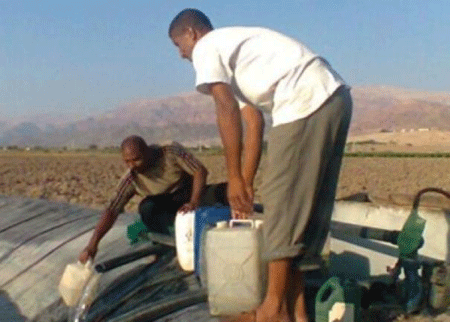 مواطنون في بني كنانة يشكون شح المياه