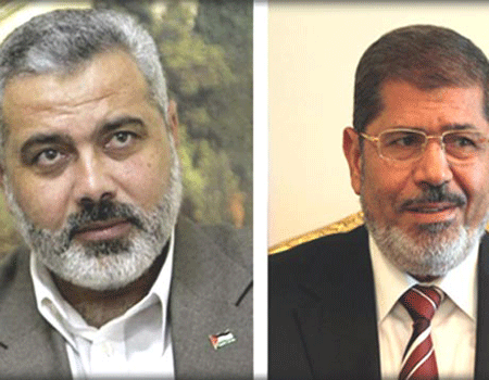 مرسي وهنية يبحثان التطورات الفلسطينية وإنجاز المصالحة الوطنية الفلسطينية مرسي وهنية يبحثان التطورات الفلسطينية وإنجاز المصالحة الوطنية الفلسطينية