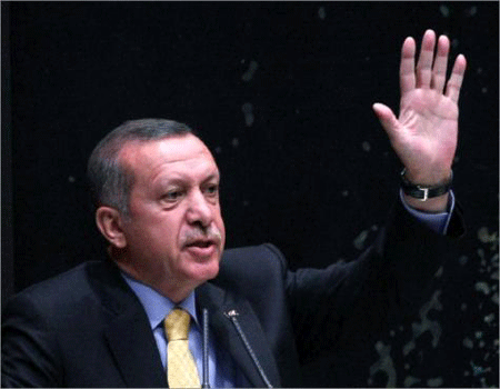 أردوغان يحذر من تقسيم سوريا أردوغان يحذر من تقسيم سوريا
