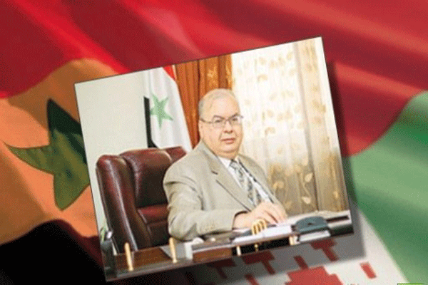 السفير السورى لدى روسيا البيضاء يعلن انشقاقه عن الأسد