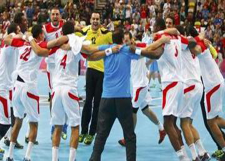 اولمبياد لندن: المنتخب التونسي يتأهل الى الدور ربع النهائي بمسابقة اليد