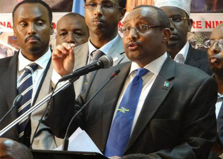 عبد الولي يترشح لرئاسة الصومال 