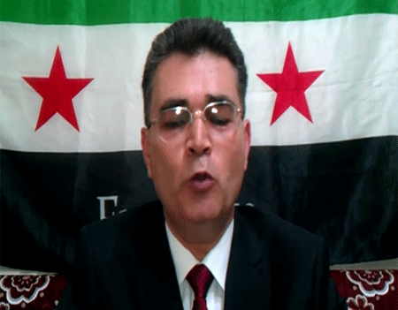 انشقاق نقيب أطباء محافظة حلب الدكتور محمد وجيه جمعة ( فيديو)