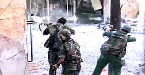 الحر يعلن انسحابه من حي صلاح الدين في حلب وقتل العميد عصام زهر الدين