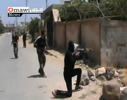 معارك سوريا 12-8-2012