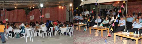 فطار رمضاني يجمع النزيلات باطفالهن في الجويدة