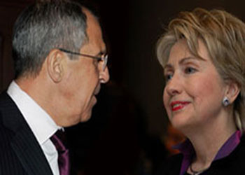 كلينتون ولافروف يلتقيان في واشنطن في ظروف متوترة 