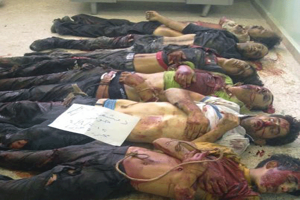 العثور على 60 جثة مجهولة الهوية فى ريف دمشق