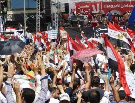 مليونية جديدة بمصر لتأييد قرارات مرسي ونصرة للقدس