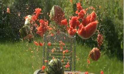 طريقة جديدة لتقطيع بطيخة