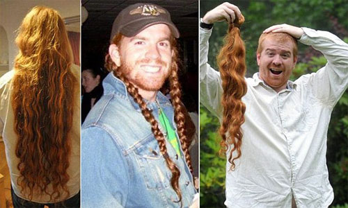 شاب بريطاني يعرض شعره للبيع مقابل 4 آلاف ريال!