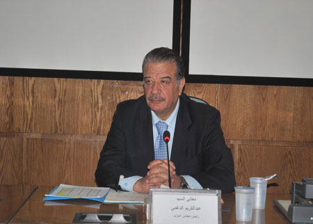 رئيس مجلس النواب يحاضر في كلية الدفاع الوطني رئيس مجلس النواب يحاضر في كلية الدفاع الوطني