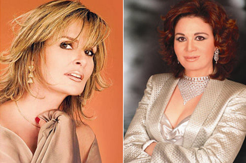إلهام شاهين ترافق يسرا في رحلة علاجها إلهام شاهين ترافق يسرا في رحلة علاجها