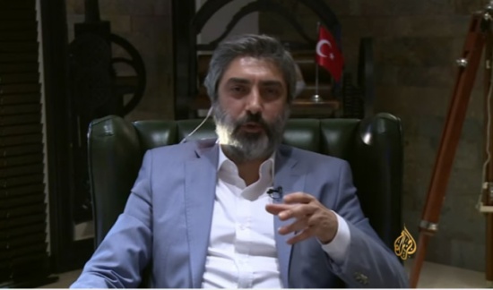 بالفيديو : " مراد علمدار " يتحدث عن محاولة الانقلاب الفاشلة في تركيا لقناة الجزيرة