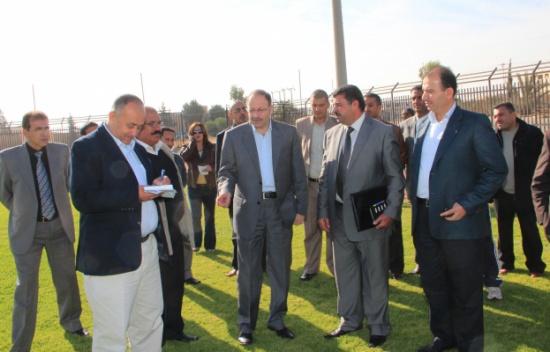 سامي المجالي يتفقد المنشاّت الرياضية والثقافية في المفرق