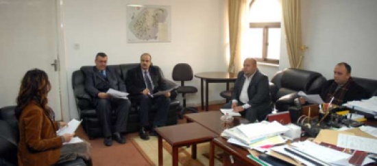 بحث آفاق التعاون المشترك بين الجامعة الهاشمية ومؤسسة شبكة المعلومات المتكاملة