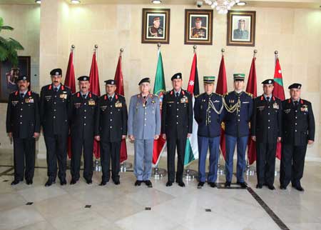 المدير العام لقوات الدرك يستقبل القائد العام للحرس الوطني الجمهوري البرتغالي