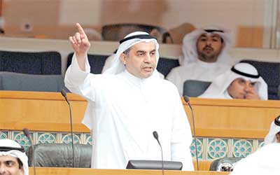 النائب الكويتي عبدالله الطريجي ينتقد دعم بلاده مئات الملايين للاردن النائب الكويتي عبدالله الطريجي ينتقد دعم بلاده مئات الملايين للاردن
