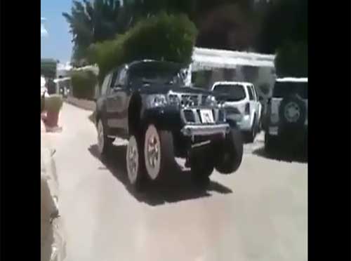 أغرب سيارة في الخليج