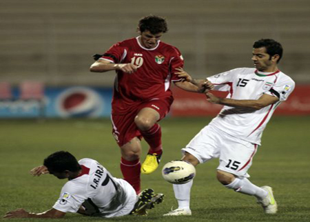 التعادل السلبي يسيطر على ودية الاردن وايران