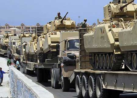 الجيش المصري يعلن تدمير 31 نفقا في عملية سيناء